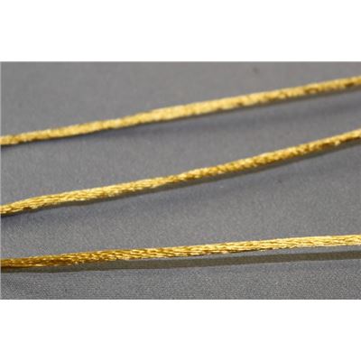 Rat Tail Cord  Antique Gold  1mm per metre