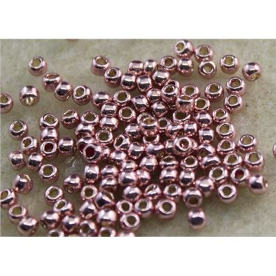 Toho Seed Bead Sweet Blush Metallic 8/0 - Minimum 8g