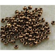 Toho Seed Bead Bronze Metallic 8/0 - Minimum 8g