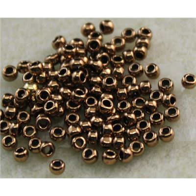 Toho Seed Bead Bronze Metallic 8/0 - Minimum 8g