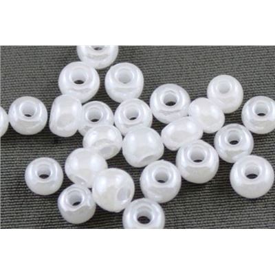 Toho Seed Bead Ivory Ceylon 6/0 - Minimum 8g