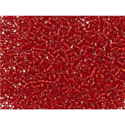 Toho Seed Bead Silver Lined Light Siam Ruby  15/0 - Minimum 5g