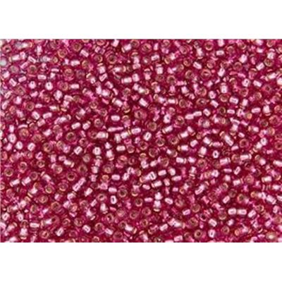 Toho Seed Bead Mauve Silver Lined 15/0 - Minimum 5g