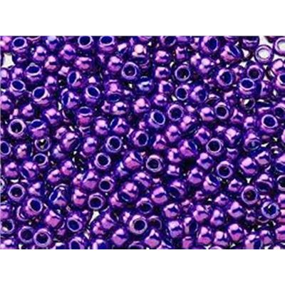 Toho Seed Bead Metallic Grape 15/0 - Minimum 5g