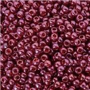 Toho Seed Bead Gold Lustred Raspberry 15/0 - Minimum 5g