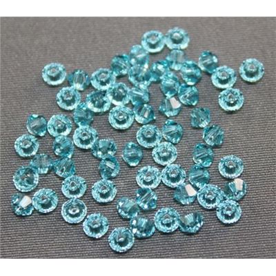 Swarovski Crystal 5328 Bicone Light Turquoise 3mm 