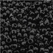 Toho Seed Bead Black Opaque 6/0 - Minimum 8g