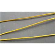 Rat Tail Cord  Gold  1mm per metre