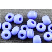 Czech Seed Bead Blue Opaque 5/0 - Minimum 12g