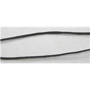 Korean Waxed Cord Black 1.5mm per metre