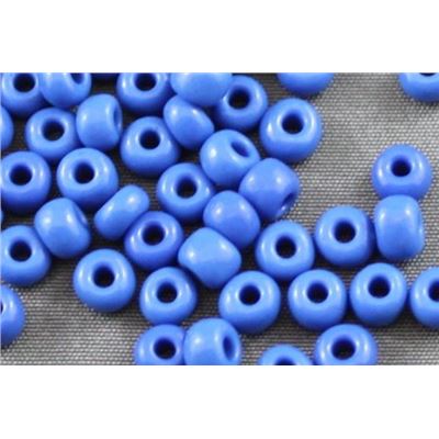 Czech Seed Bead French Blue Opaque 5/0 - Minimum 12g