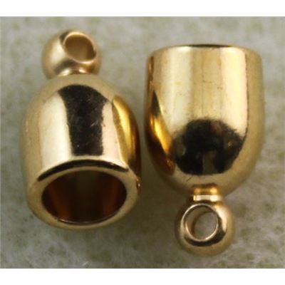 Kumimiho Bullet End Cap Gold 4mm