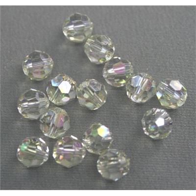 Swarovski Crystal 5000 Round Luminous Green 6mm 