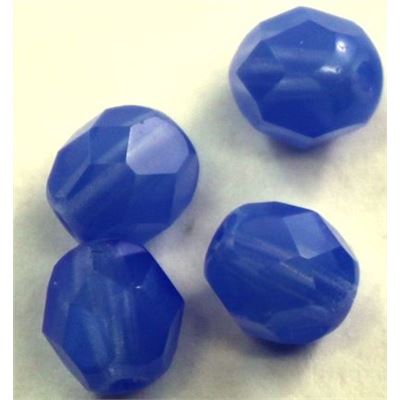 Firepolished Crystal Milky Sapphire 6mm ea