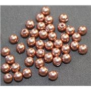 Swarovski Crystal 5810 Pearl Rose Gold 3mm 