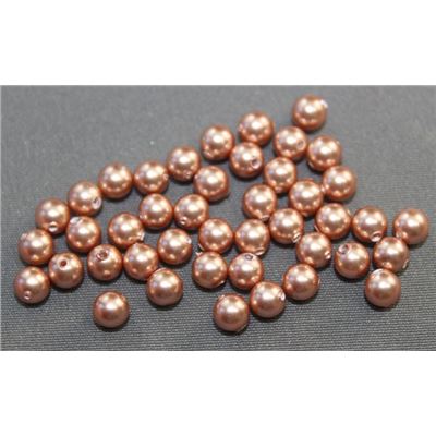 Swarovski Crystal 5810 Pearl Rose Gold 4mm 