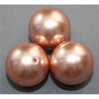 Swarovski Crystal 5811 Pearl Rose Gold 16mm 