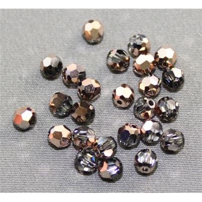 Swarovski Crystal 5000 Round Rose Gold 4mm 