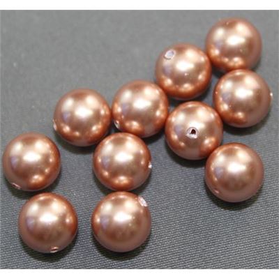 Swarovski Crystal 5810 Pearl Rose Gold 8mm 