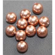 Swarovski Crystal 5810 Pearl Rose Gold 6mm 
