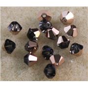 Swarovski Crystal 5328 Bicone Rose Gold 4mm 