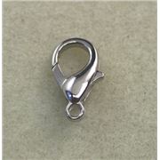 Clasp Parrot Large Nickel 21mm ea