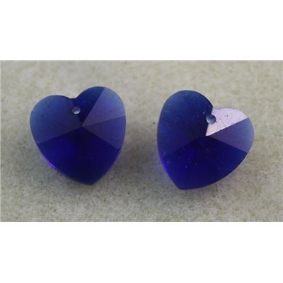 Chinese Crystal Heart 15mm-Royal ea