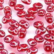 SUPERDUO 2.5X5MM Ruby White Lustre-APRX 24GM/TB