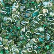 Superduo - Aqua Celsian 2.5x5mm Min 10grams. 