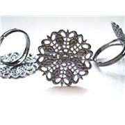 Flower Rings  Shank  17.1mm ea