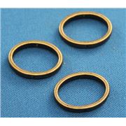 Bead Frame Oval 19x14.5mm Antique Copper  ea