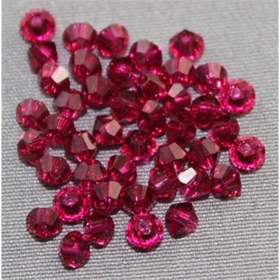 Swarovski Crystal 5328 Bicone Ruby 3mm