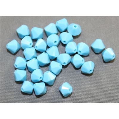 Swarovski Crystal 5328 Bicone Turquoise 6mm