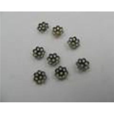 Bead Cap Filligree Antique Brass 4mm ea 
