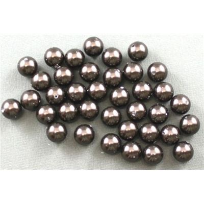 Swarovski Crystal 5810 Pearl Deep Brown 3mm 