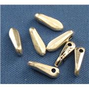 Filler Bead  Metal Daggers Silver  ea