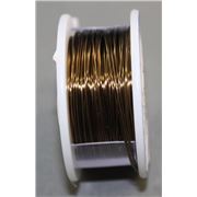 Bead Smith Non Tarnish Craft Wire 26 Gauge Vintage Bronze