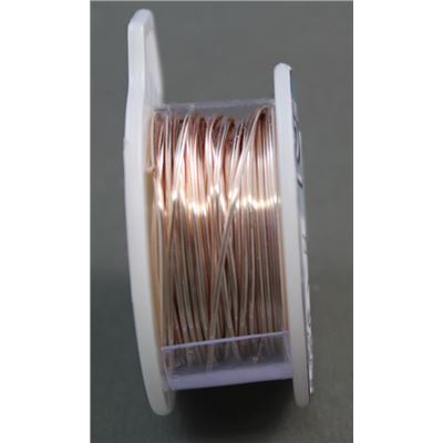 Bead Smith Non Tarnish Craft Wire 20 Gauge Rose Gold