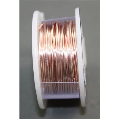 Bead Smith Non Tarnish Craft Wire 22 Gauge Rose Gold