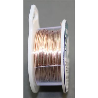 Bead Smith Non Tarnish Craft Wire 24 gauge Rose Gold