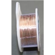 Bead Smith Non Tarnish Craft Wire 26 Gauge Rose Gold