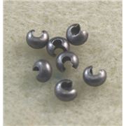 Crimp Cover Nickel 3mm ea
