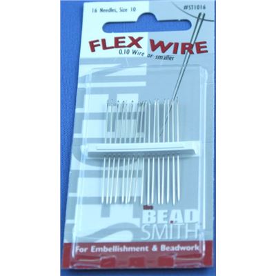 Bead Smith Flex Wire Size 10 Needles