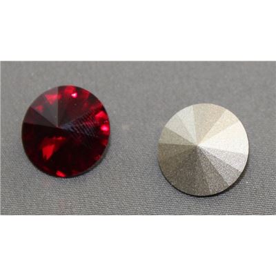 Swarovski Crystal 1122  Pointy Back Rivoli Siam 14mm 