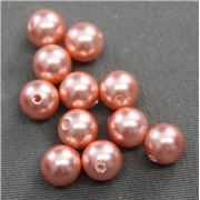Swarovski Crystal 5810 Pearl Rose Peach 5mm 