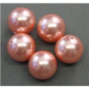 Swarovski Crystal 5810 Pearl Rose Peach 10mm 
