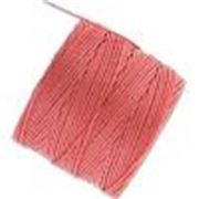 S-Lon Bead Cord Chinese Coral 77 yards