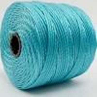 S-Lon Bead Cord Aqua 77 yards