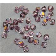 Swarovski Crystal 5328 Bicone Lilac Shadow 4mm 