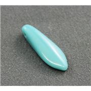 Dagger Opaque Turquoise 16x5mm